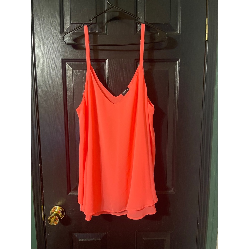 Hot pink Torrid Chiffon top